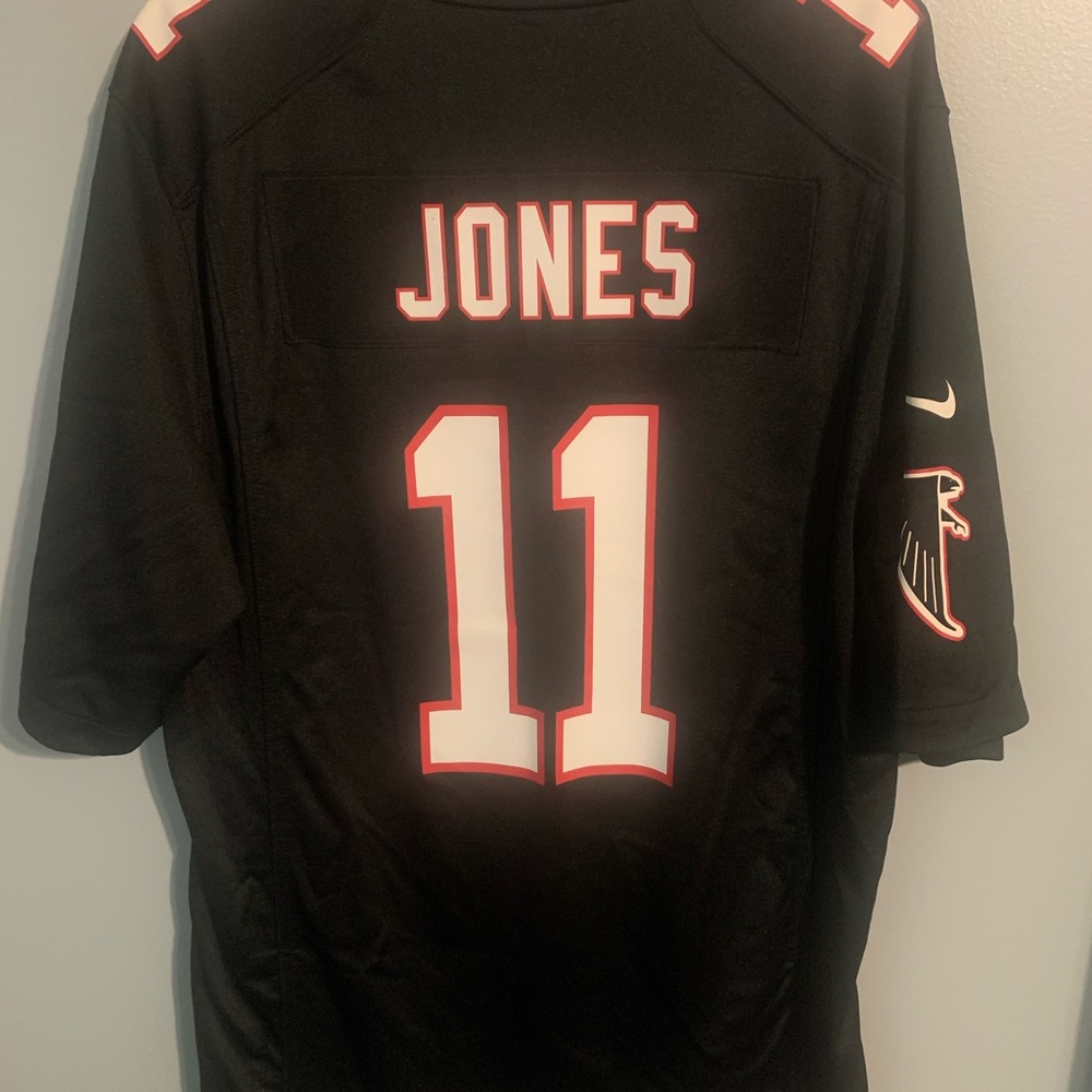 Julio Jones throwback logo Falcons Jersey